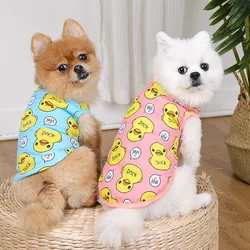Camisa verano perro pequeño Chihuahua & Corgi – fresca cómoda