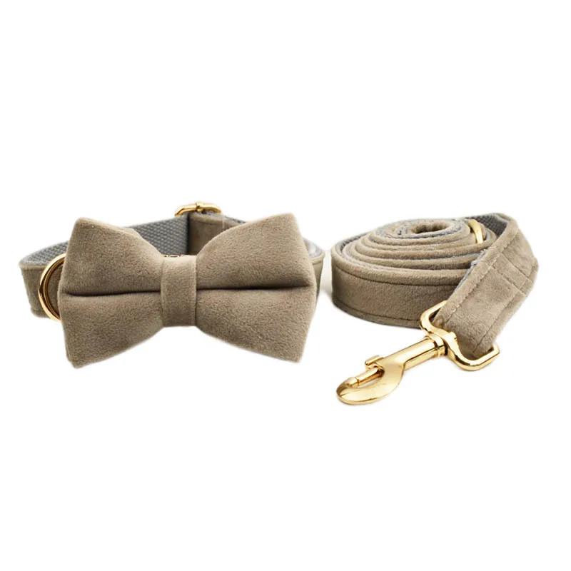 Bow Collar Leash Set