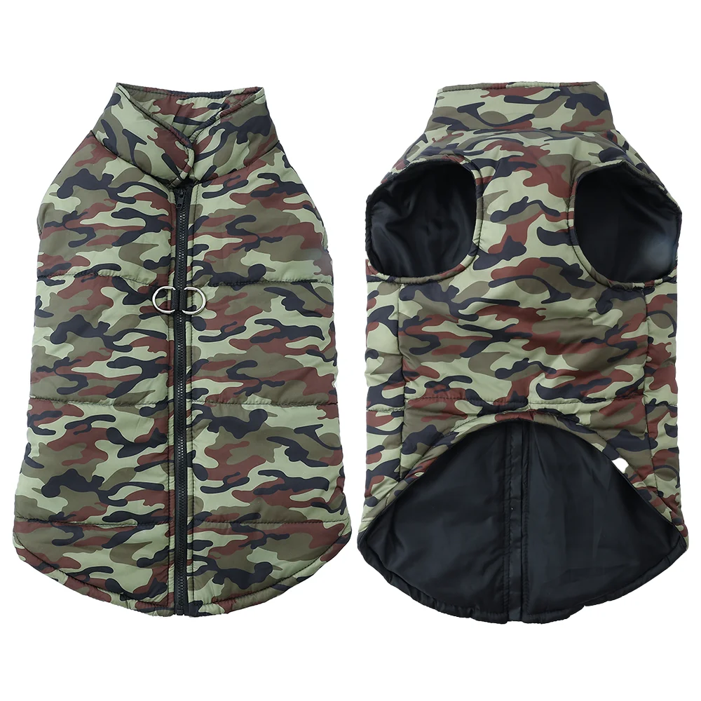 Abrigo térmico impermeable antiviento, chaqueta para perros grandes - imagen 3
