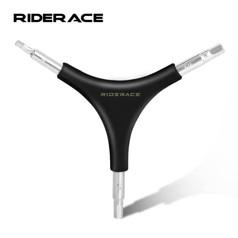 Llave Allen Y 3 vías 4/5/6mm acero CR-V para bicicleta