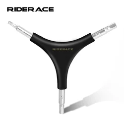 Llave Allen Y 3 vías 4/5/6mm acero CR-V para bicicleta