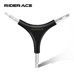 Llave Allen Y 3 vías 4/5/6mm acero CR-V para bicicleta