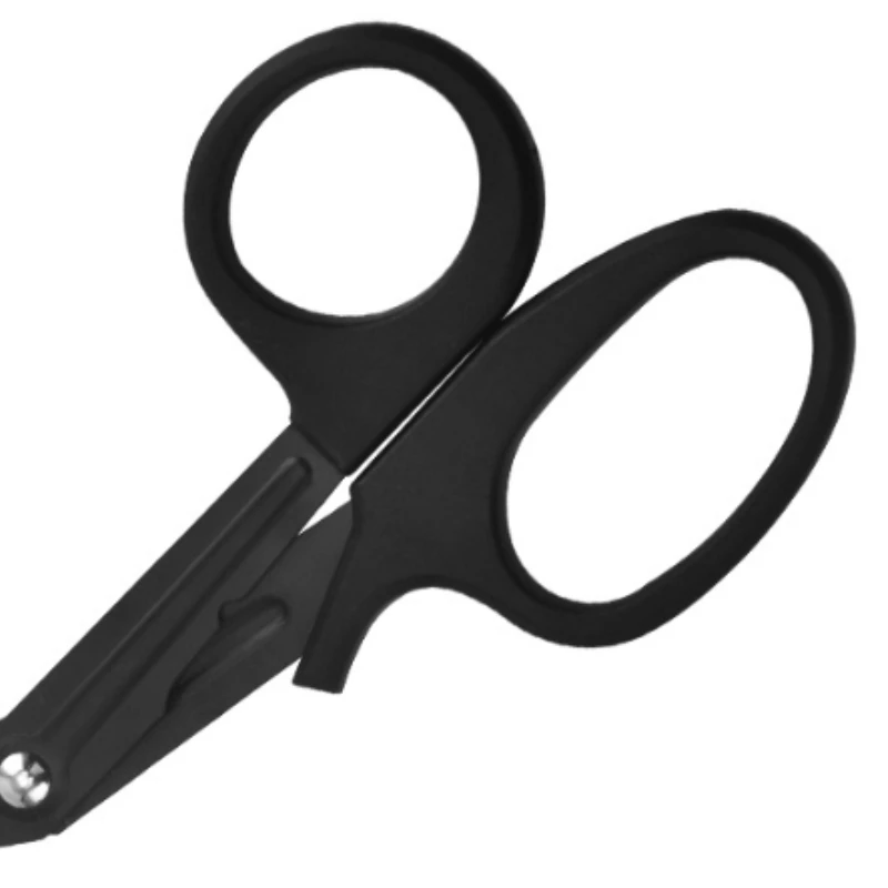 Tijeras de primeros auxilios para mascotas, tijeras para traumatismos para el cuidado y el rescate de emergencia, herramienta de corte de supervivencia EMT multiusos - imagen 5