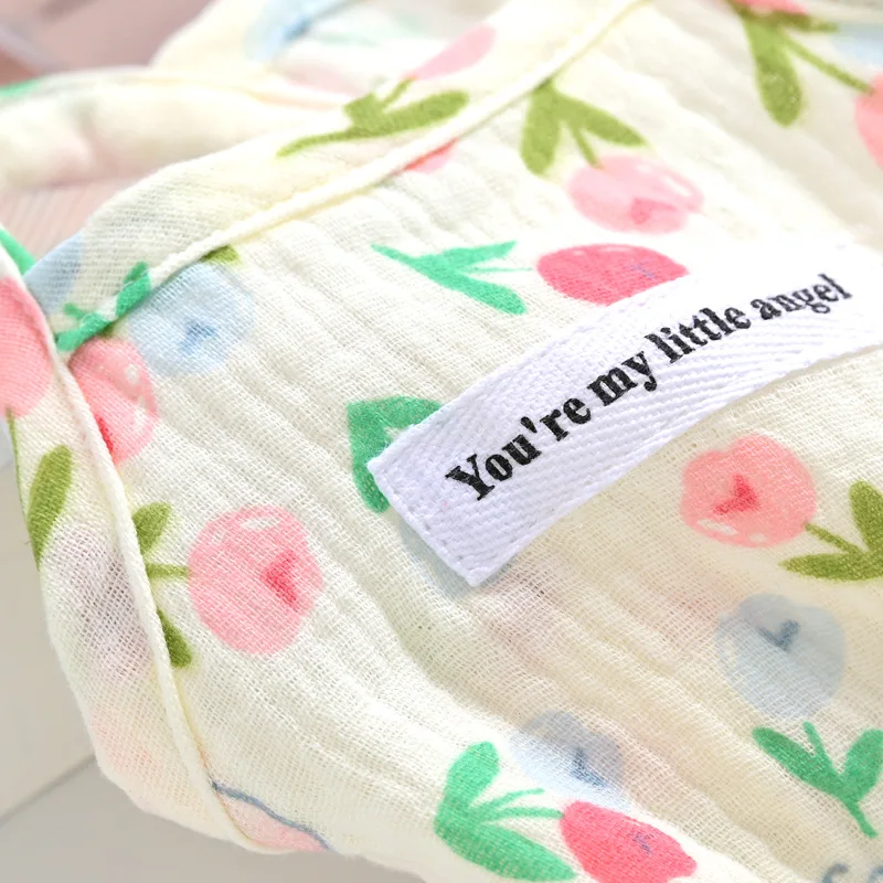 Falda de algodón INS cereza para cachorros, ropa para perros pequeños, vestidos de Pomerania, falda con tirantes florales de verano, ropa para cachorros - imagen 5