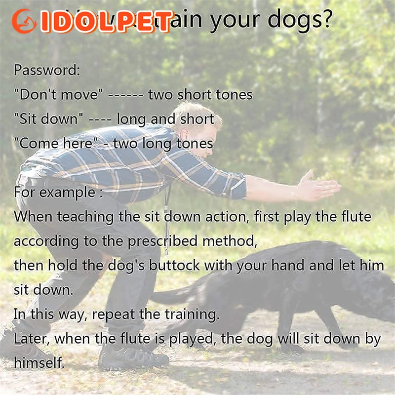 Silbato ultrasónico de entrenamiento para perro, silbato silencioso para dejar de ladrar, entrenamiento de recuperación, ajustable - imagen 5