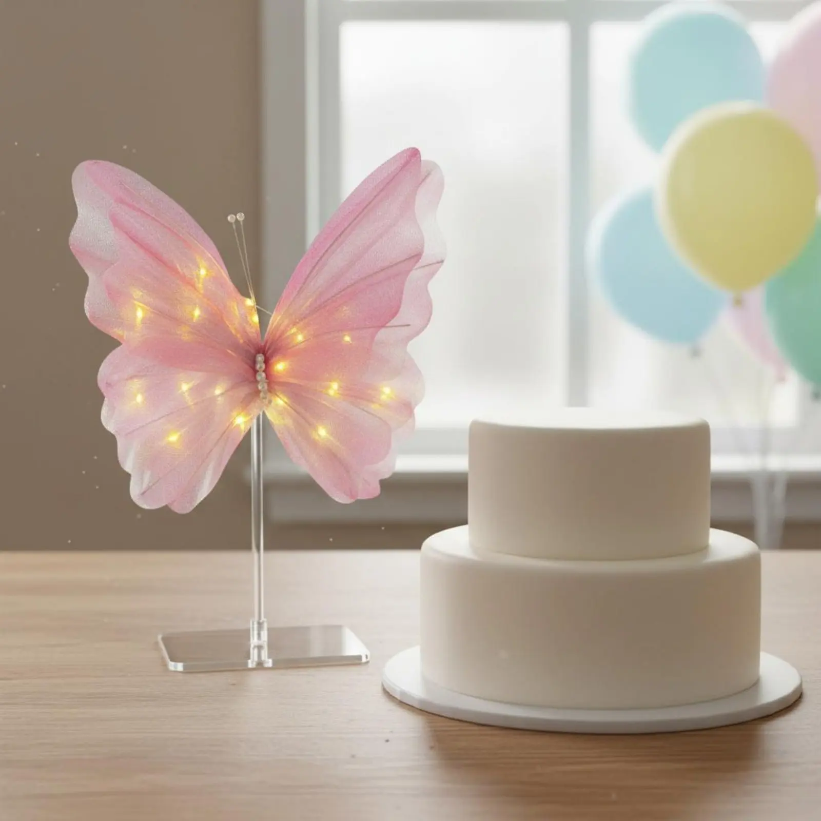 Luces LED mariposa para gatos y perros, decoración de eventos - imagen 2