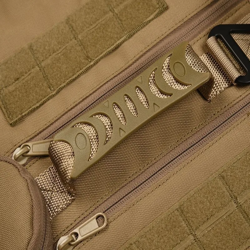 Chaleco táctico para mascotas pastor alemán Golden Retriever, juego de arnés y correa para perros de entrenamiento táctico para perros de todas las razas - imagen 4