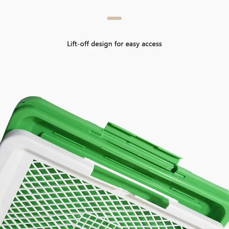 Inodoro con hierba artificial para perros – Entrenamiento en casa lavable - imagen 5