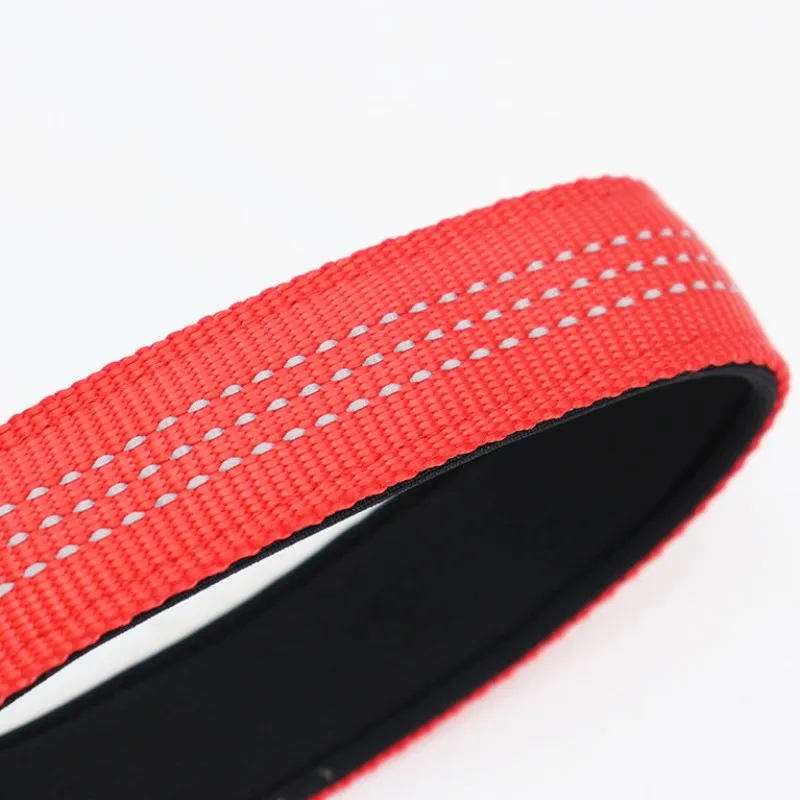 Correa corta de nailon para perro, correa reflectante de 30cm para caminar, mango cómodo, suministros para mascotas - imagen 4