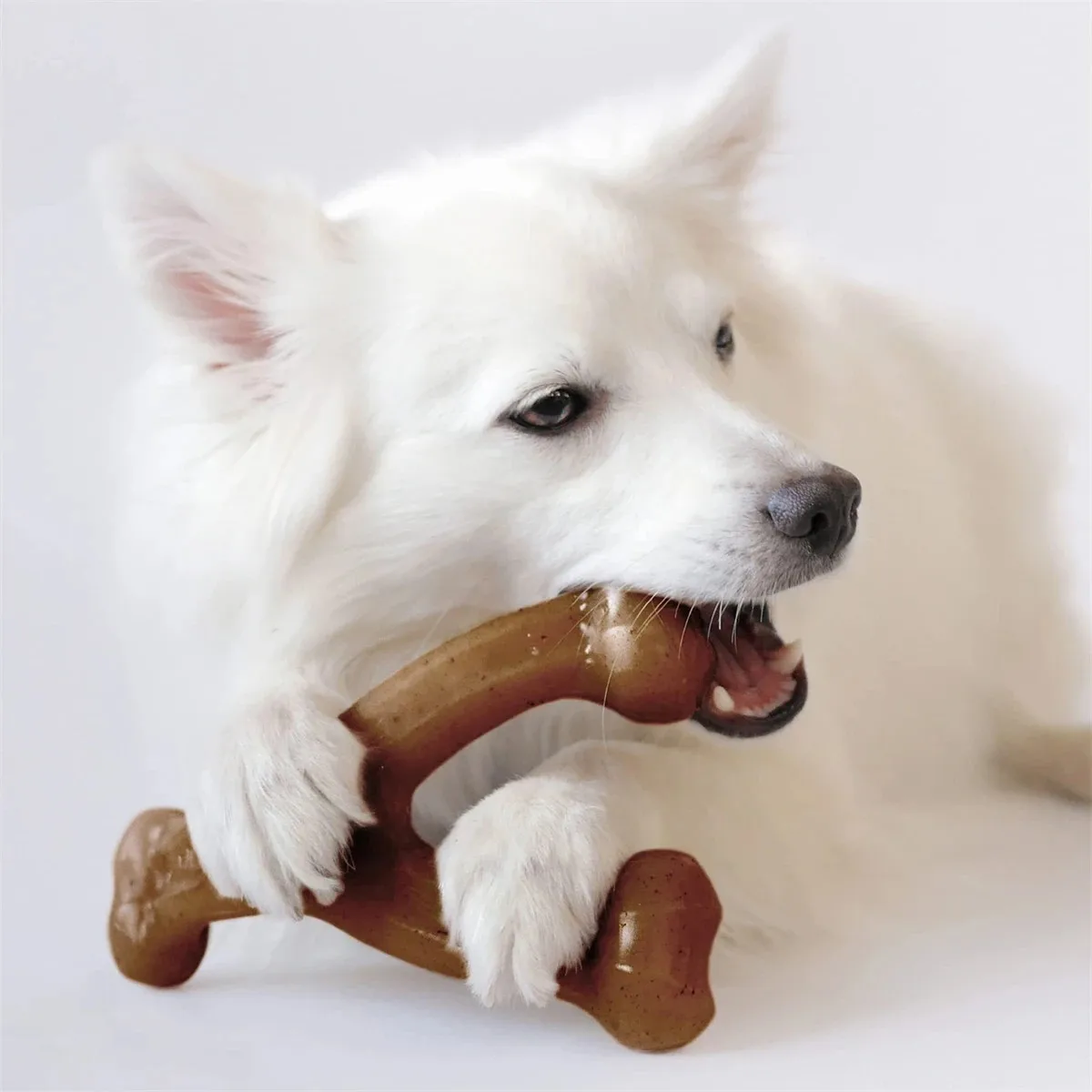 Hueso masticable duradero de nailon para perros medianos y grandes - imagen 4