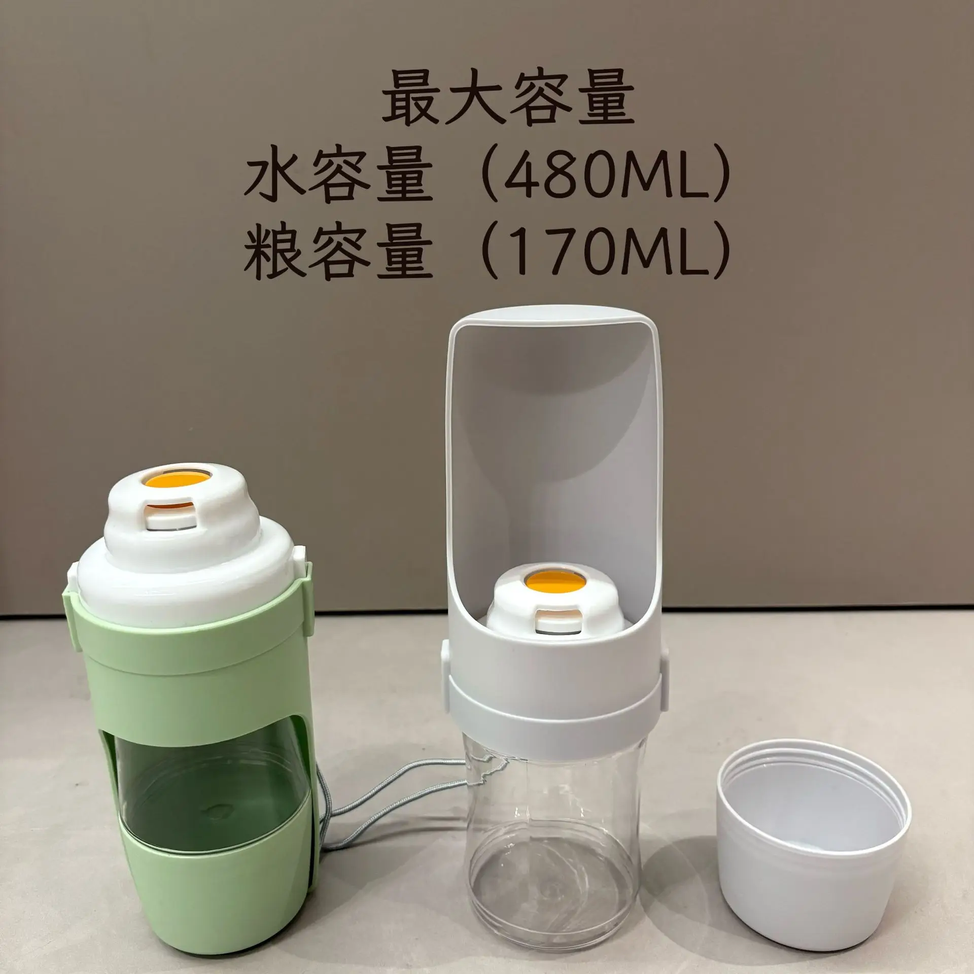 Botella de agua plegable para perros – Bebedero y comedero 2 en 1 - imagen 4