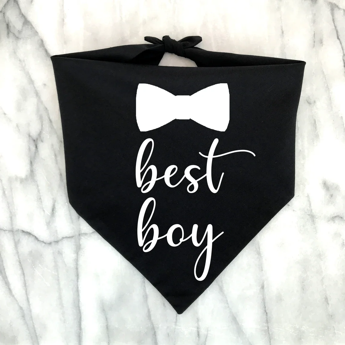 Best Boy-Pañuelo para perro de boda, regalo de compromiso para mascotas, bufanda para perro blanco y negro, traje de boda para esmoquin, regalo para amantes de la ducha