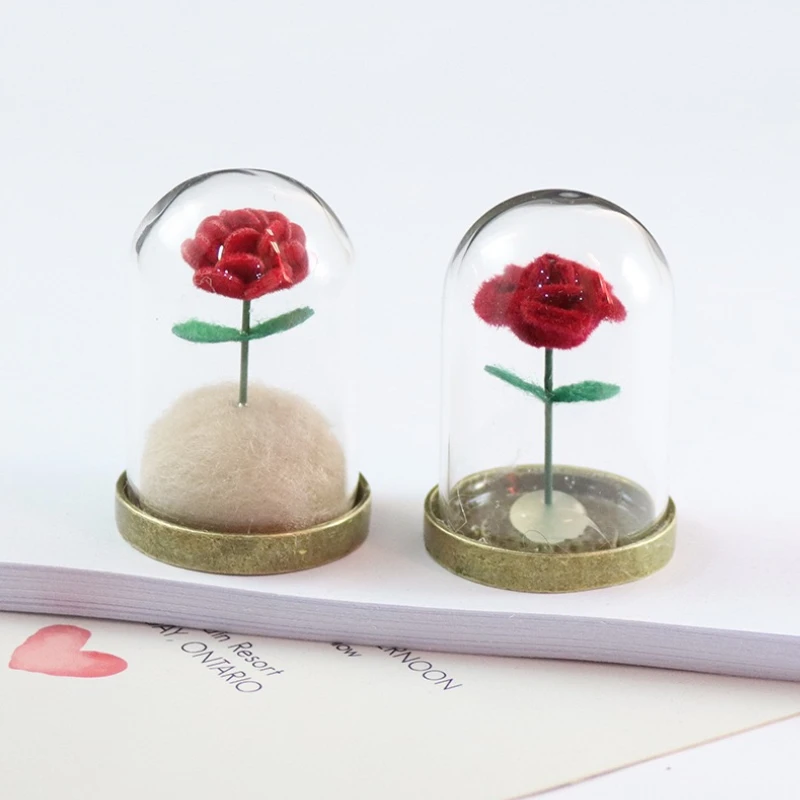 Botella conmemorativa de pelo de mascota, adorno de botella conmemorativa de diente de cachorro, recuerdo DIY de perros rosas y gatos, suministros funerarios para mascotas