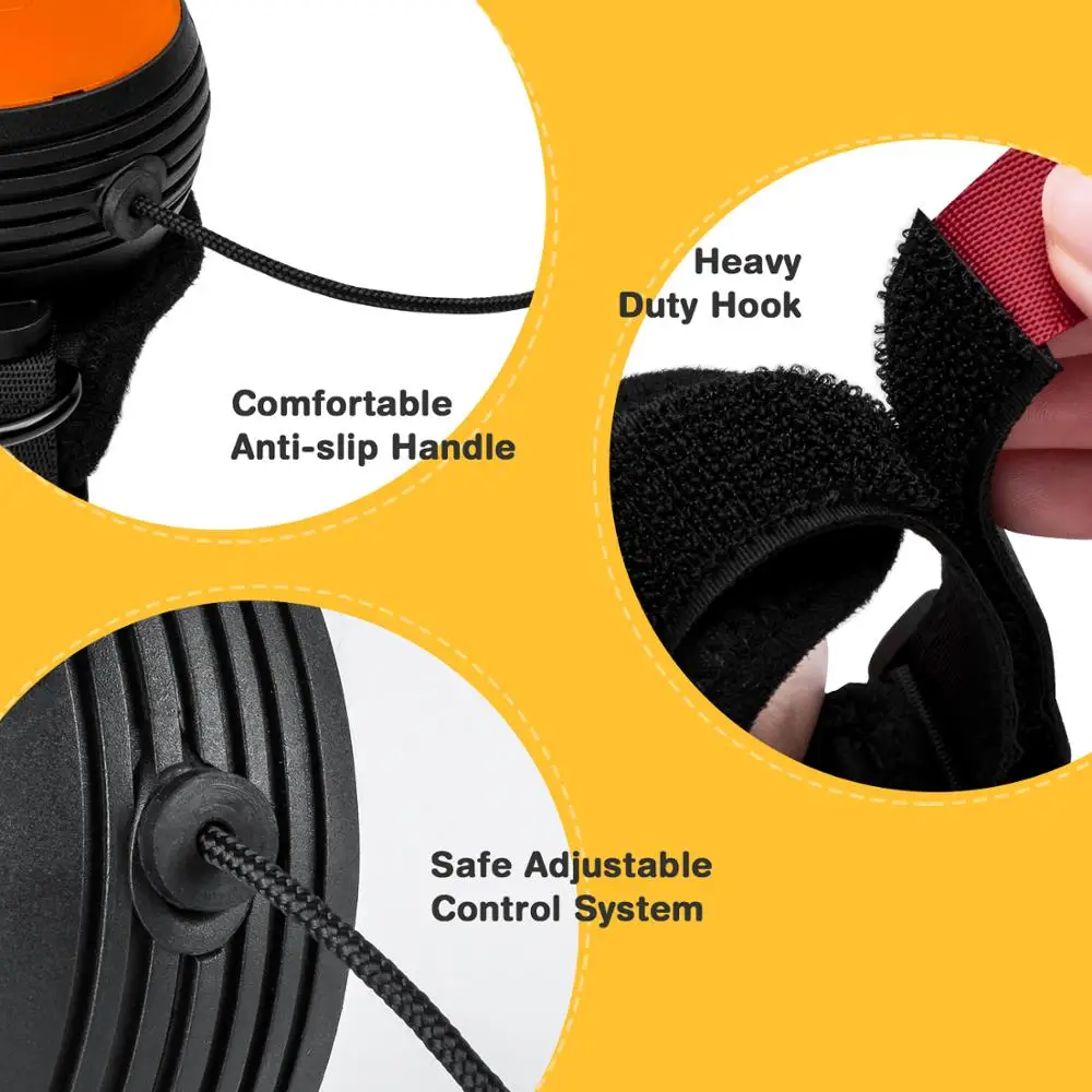 TLNY correa retráctil para perro, correa de muñeca ajustable para correr, trotar, cuerda de tracción para mascotas, producto, Collar para perros, accesorios para perros - imagen 3