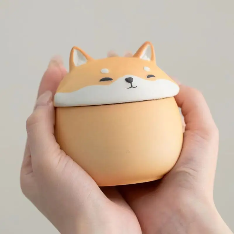 Urna de cerámica para mascotas, Mini urnas para cenizas para cachorros a prueba de humedad, caja para cenizas funerarias para perros y gatos, productos funerarios para mascotas - imagen 3