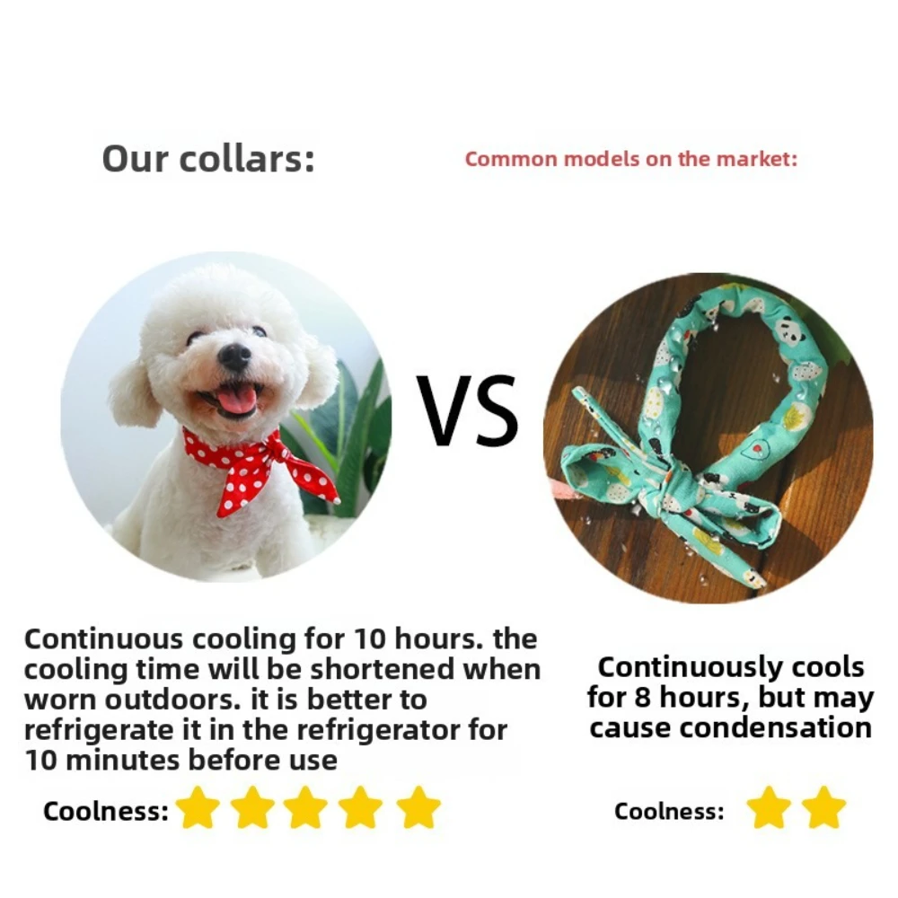 Pañuelo refrigerante para perros y gatos – prevención golpes de calor