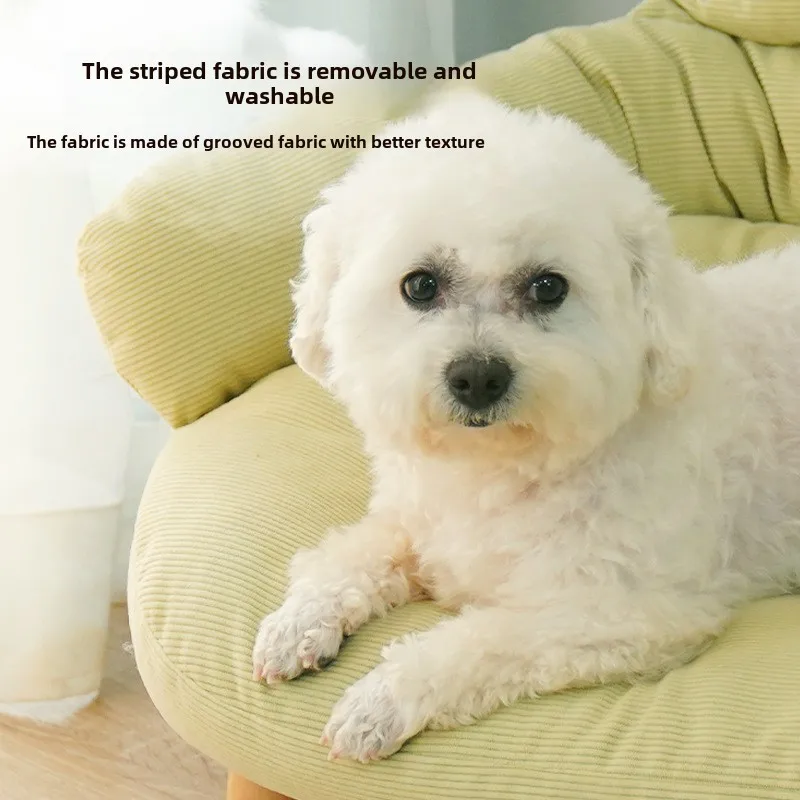 Alfombrilla para sofá para perros y gatos, arena para cama, puede desmontar, lavar productos para mascotas, suministros, cama, sofá para las cuatro estaciones, muebles, accesorios creativos - imagen 3