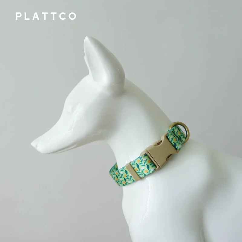 PLATTCO Collar para perro y gato pequeño, Collar de nailon ajustable libremente, suave, cómodo y duradero para perros grandes y medianos PDC342 - imagen 3
