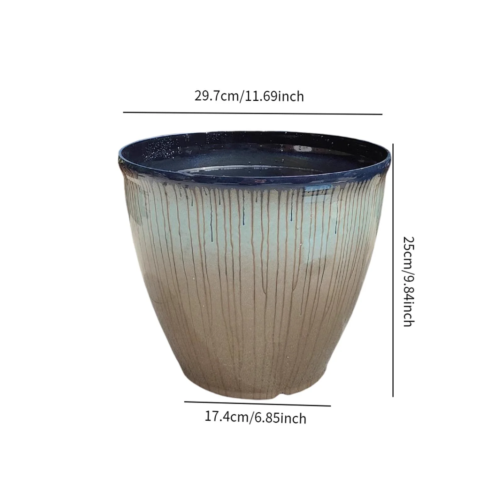 Flower Pot Bud Vase Gift Plant Organizer Decoration Table Centerpiece Outdoor Kitchen Desktop Office Home Plant Pot Flower Vase