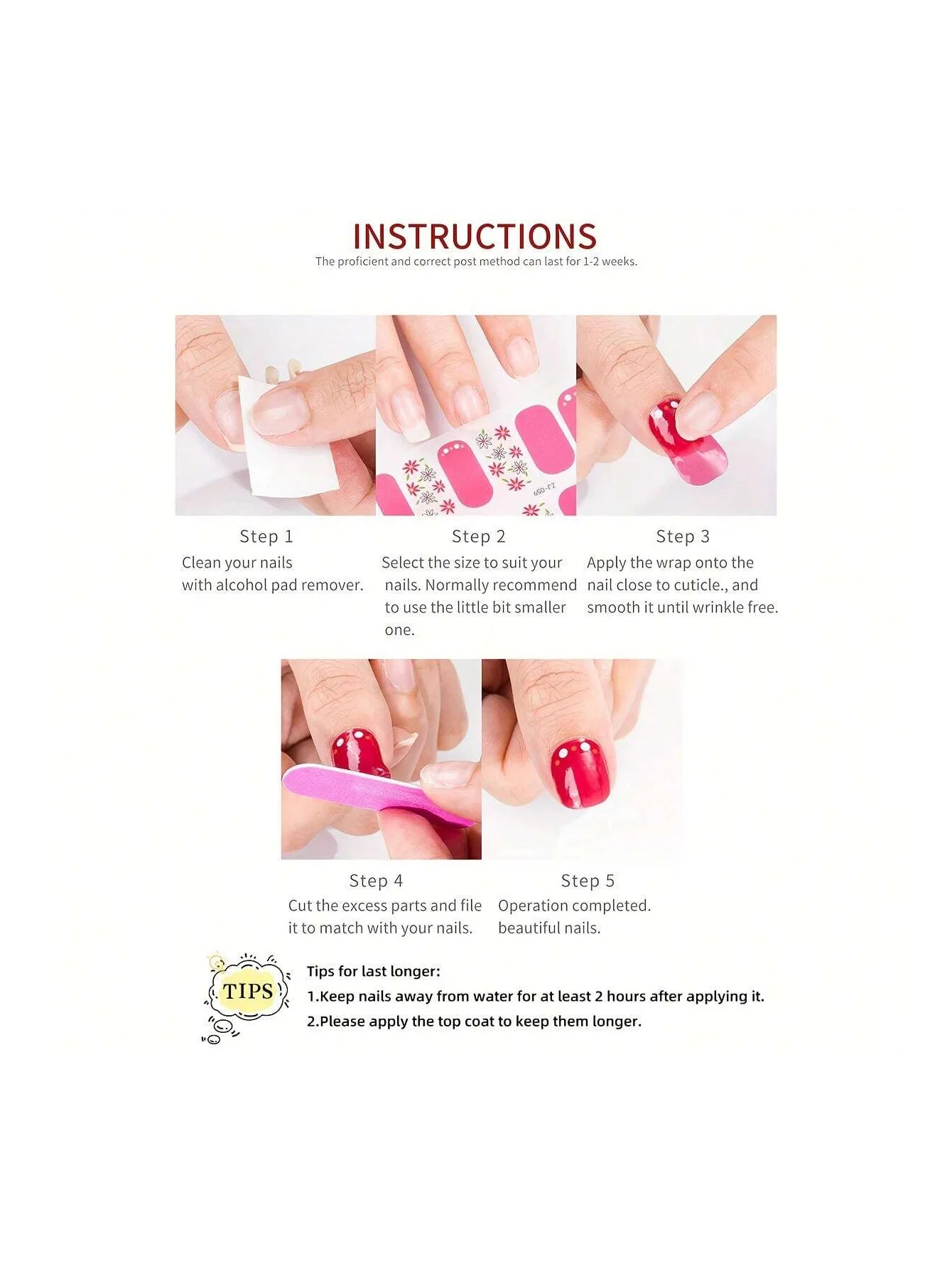 Kit 18 tiras de esmalte de uñas con purpurina - para gatos y perros - imagen 2