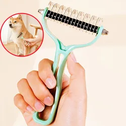 Cepillo para perros y gatos - removedor de pelo de doble cara