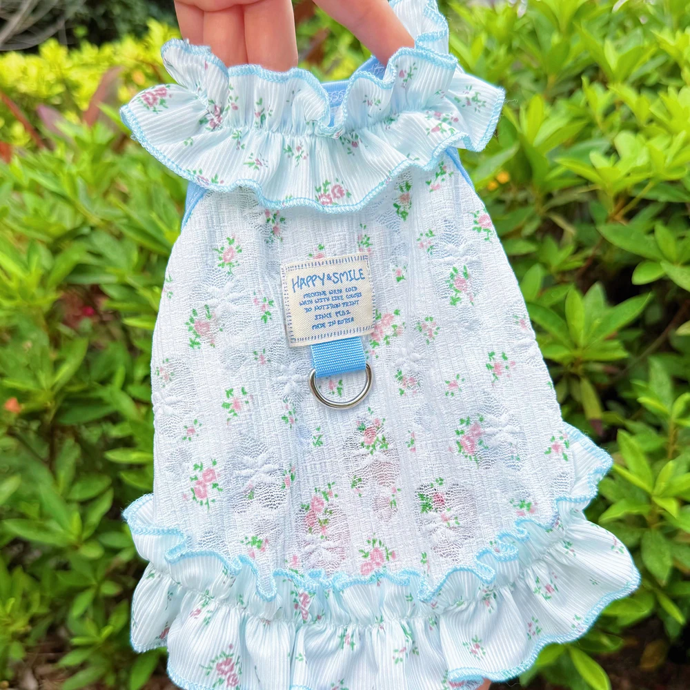 Vestido princesa transpirable para perros pequeños y gatos medianos - imagen 3