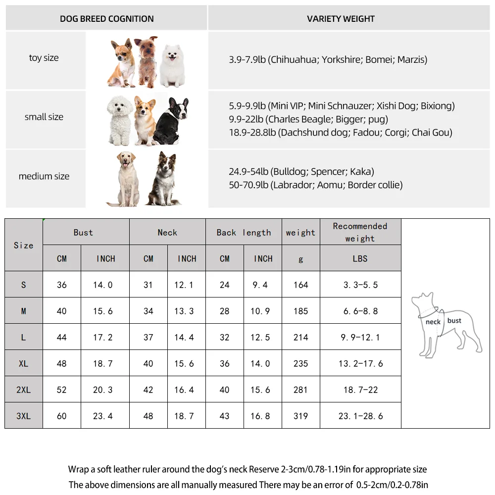 Ropa a prueba de viento, abrigo de invierno con arnés, ropa cálida para mascotas, chaqueta pequeña, disfraz de Bulldog Chihuahua Labrador - imagen 4