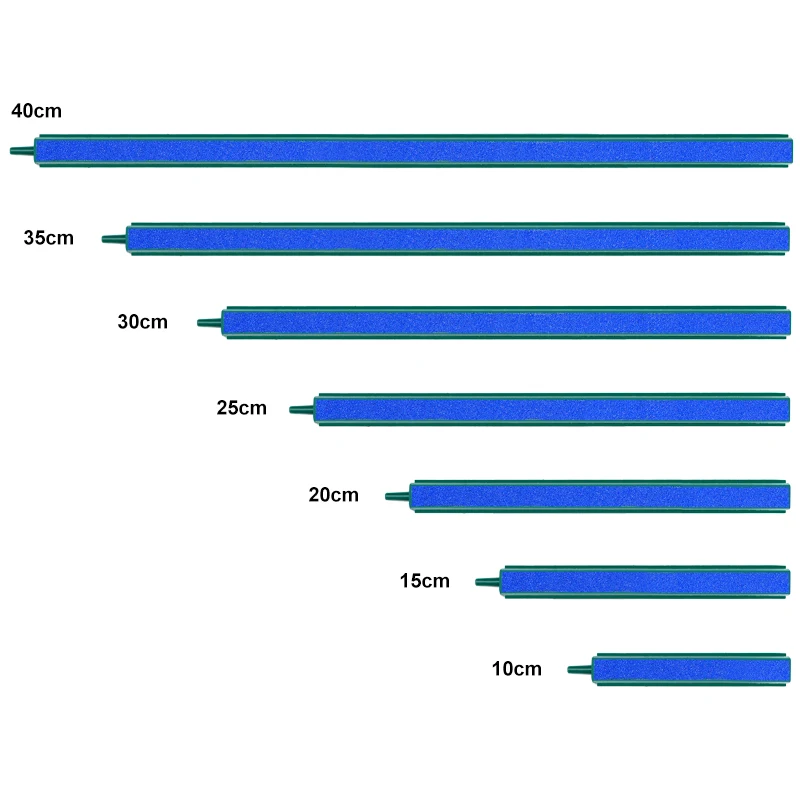 Bomba de aire de 4/6/8/10/12/14/16/18 pulgadas, piedra de arena, bomba de oxígeno para acuario, barra de burbujas de piedra de aire fresco, bomba aireadora para pecera de acuario - imagen 2