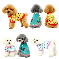 Camisa de lana de invierno para perros y gatos pequeños