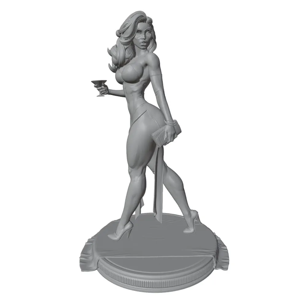 Miniatura gato resina 3D para decorar – Kit sin montar ni pintar