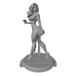 Miniatura gato resina 3D para decorar – Kit sin montar ni pintar