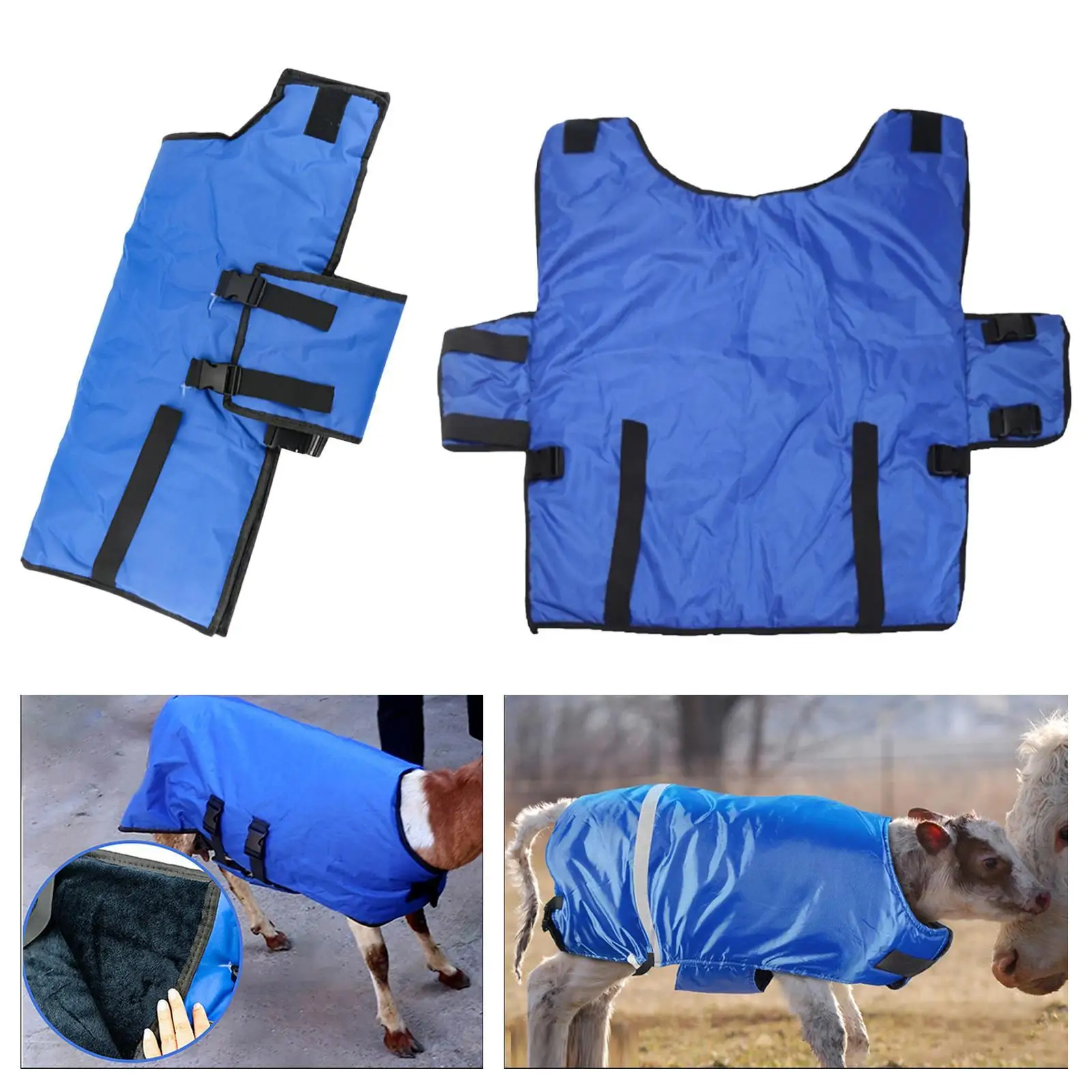 Calf Warm Clothes Calf Blankets Jacket Keep Calves Warm Windproof Calf Saver Coat Blanket