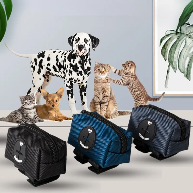 Dispensador de bolsas de caca de perro, soporte multifuncional para perros, bolsas de basura, almacenamiento de Toliet al aire libre - imagen 2