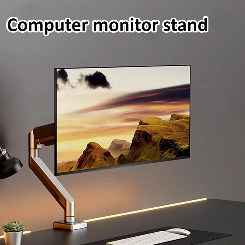 Soporte de Monitor de pantalla ajustable para Monitor de computadora de 13 a 32 ", soporte de Monitor giratorio de rotación inclinable VESA: 75*75-100*100mm - imagen 4