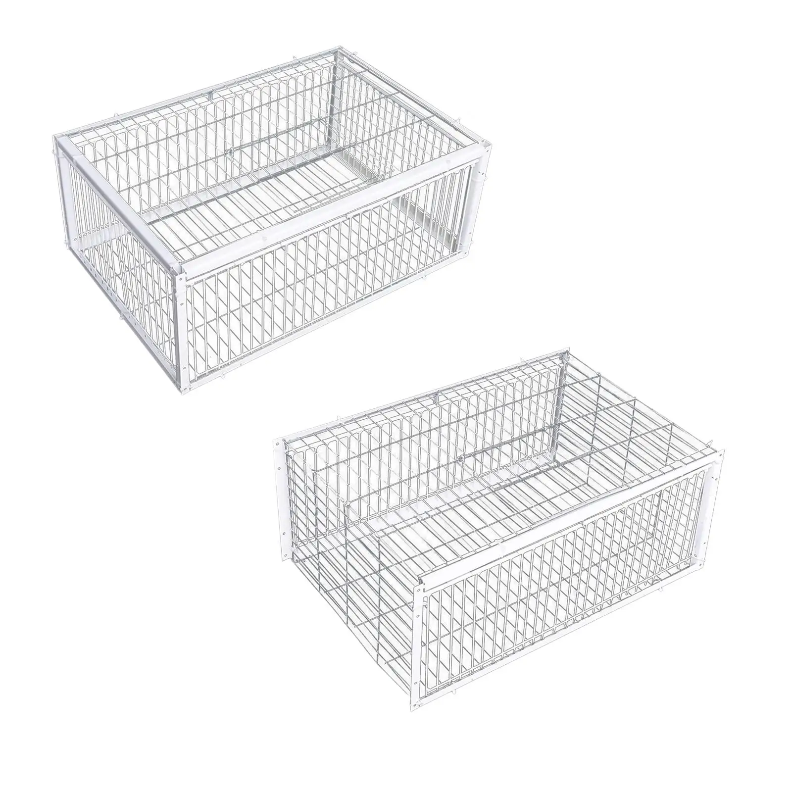 Pigeon Trap Cage Escape Proof 40x30x26cm Large Easy Assembly Pigeon Coop for Farms Warehouses Meat Pigeons Gardens Garages