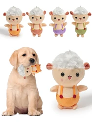 Juguete de peluche oveja resistente, lavable perros pequeños y gatos