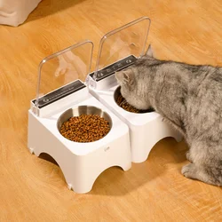 Alimentador inteligente para gatos y perros con sensor infrarrojo