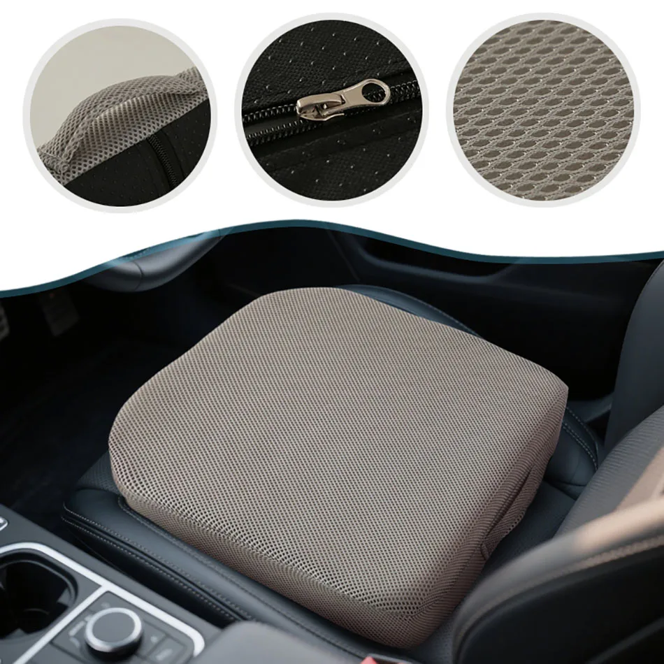 Cojín viscoelástico para asiento de coche – Alivia presión de cadera - imagen 4
