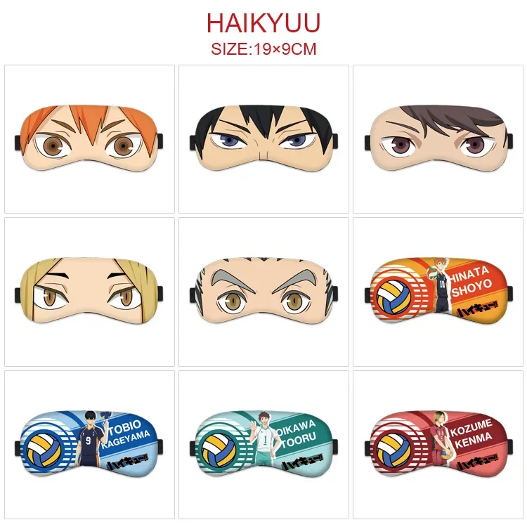 Antifaz oficial Haikyuu Crunchyroll diseño Shoyo Hinata