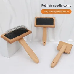 Cepillo deslanador para perros y gatos elimina enredos y pelo suelto