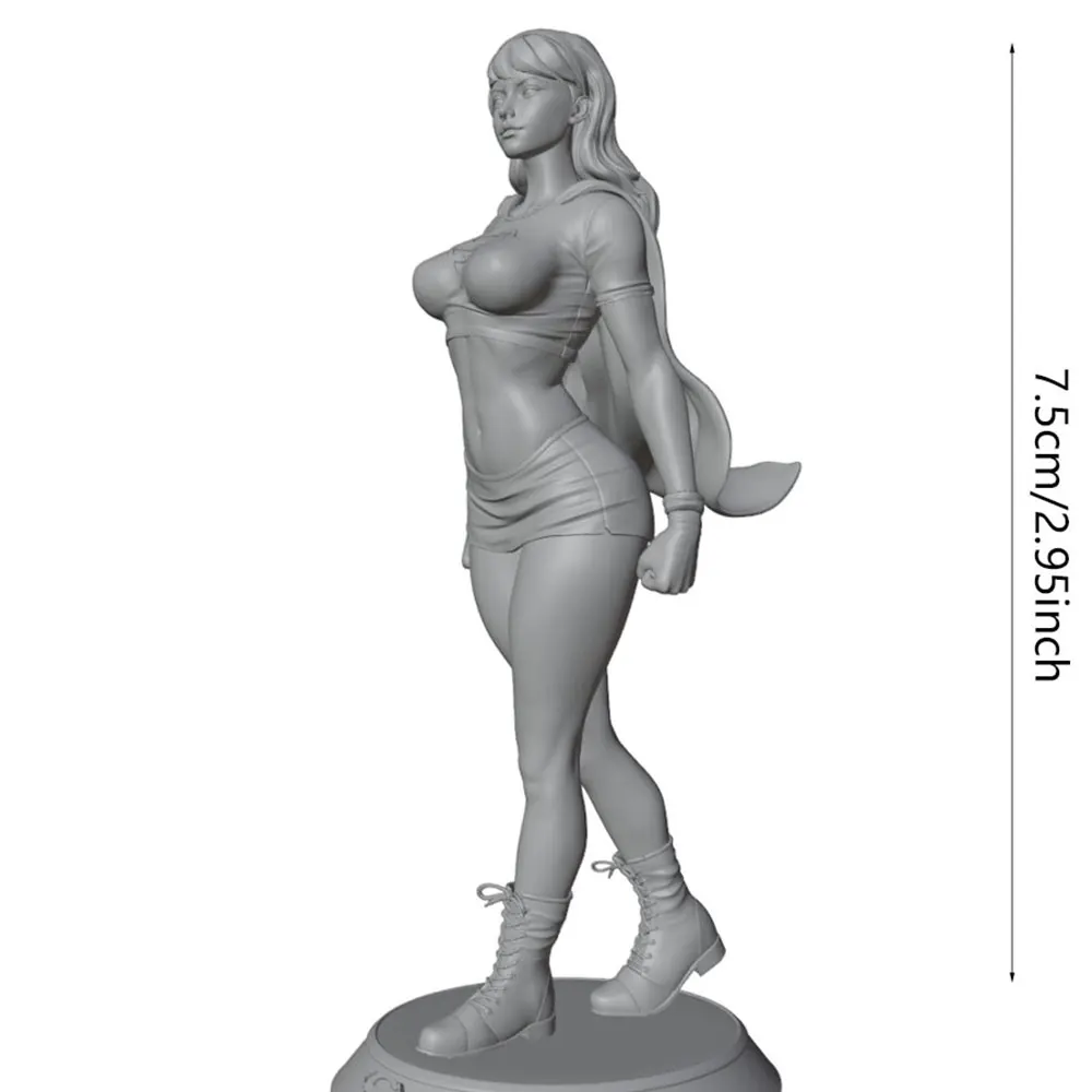Figura resina mitológica artesanal sin pintar para juegos de rol D&D - imagen 3