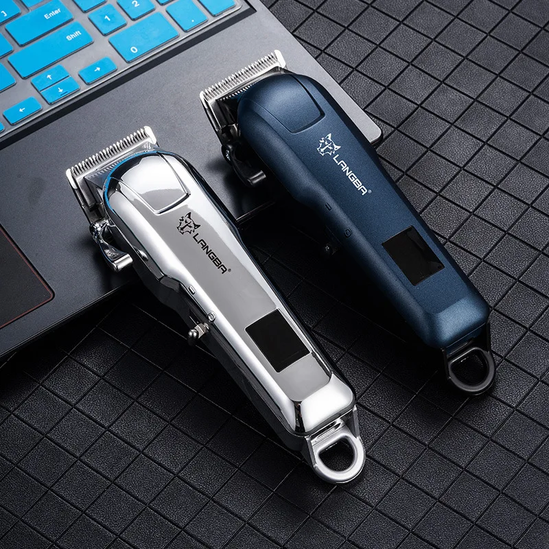 Cortadora eléctrica profesional para mascotas, pantalla LCD de batería, cortadora de pelo para perros, afeitadora de aseo, máquina cortadora de belleza para perros y gatos - imagen 3