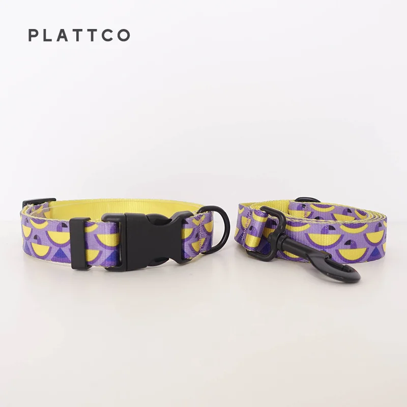 El juego de correa de cuello con pajarita de PARROT de bolsillo de diseño único de PLATTCO es vivo y lindo para caminar en todo tipo de perros de 5 tamaños PDC312 - imagen 2