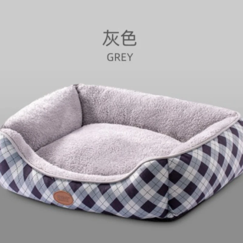 Nido para perros pequeños, nido para gatos, forro polar cálido, suministros para mascotas, cojín de cama suave antiarañazos y resistente a mordeduras para perros