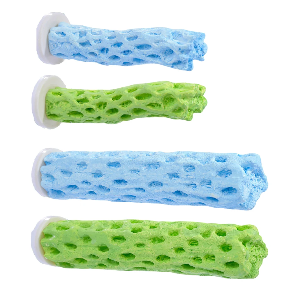 Palo de pie duradero para loros, juguete de percha para loros y juguetes de masticación para mascotas, pájaro, pico, recorte de garra y accesorio de jaula de juego, 1 ud. - imagen 3