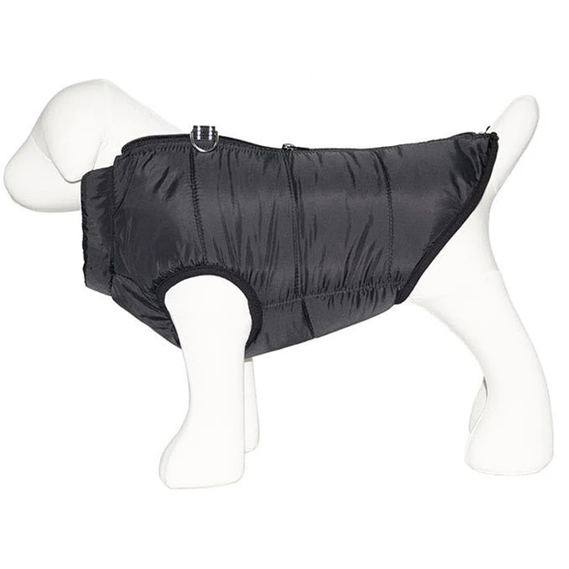 Ropa de invierno para perros pequeños, chaqueta cálida a prueba de viento, acolchada, chaleco, Yorkie, Chihuahua, cachorro, gato - imagen 2