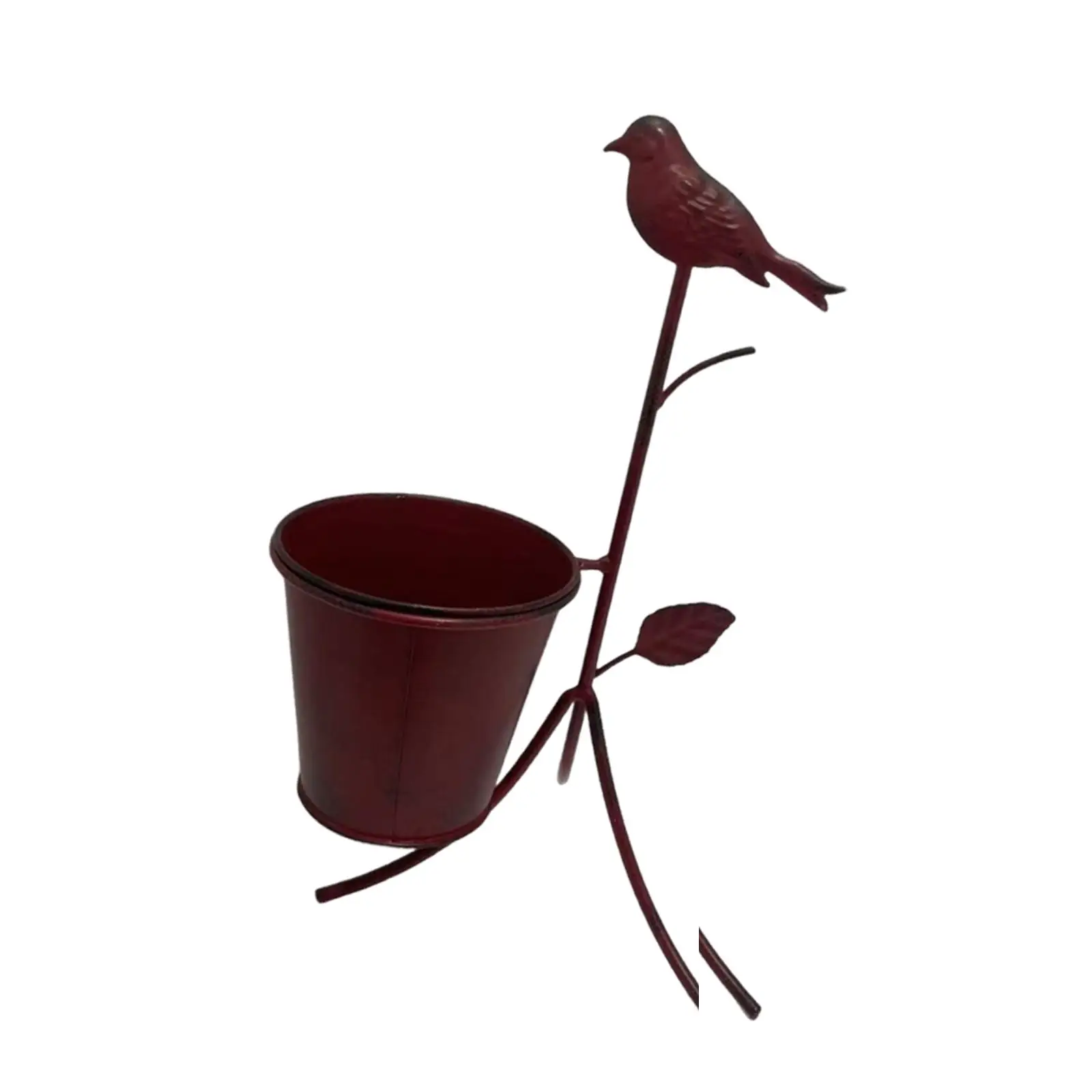 Metal Planter Stand,Creative,Sturdy,Ornament,Rustic,Outdoor Flower Pot Holder Decorative for Garden Porch Lawn Deck Decor Metal Planter Stand,Creative,Sturdy,Ornament,Rustic,Outdoor Flower Pot Holder Decorative for Garden Porch Lawn Deck Decor