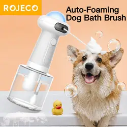 Dispensador automático de jabón para gatos y perros con carga USB