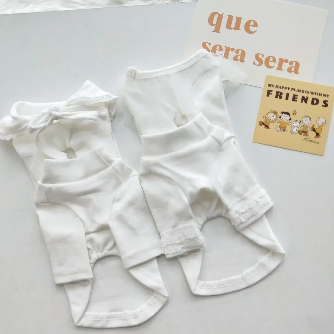 Camisa blanca para perros y gatos – Ropa de primavera y otoño