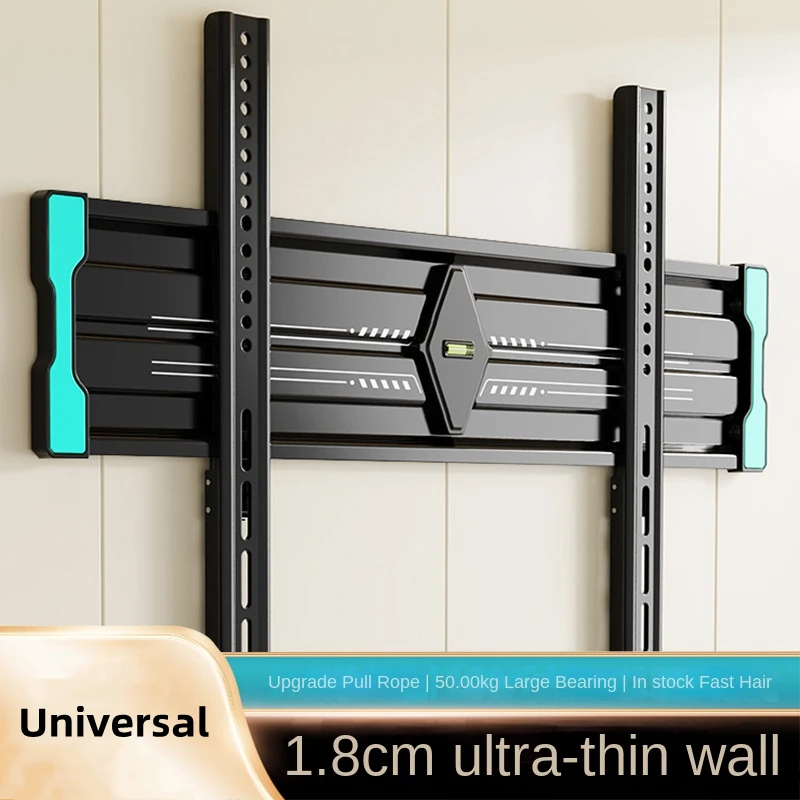 Soporte de montaje en pared para TV título de 32-80 pulgadas, soporte de TV ultrafino inclinable VESA Max 600x400mm, soporte para TV LCD LED de pantalla plana, carga de 80kg